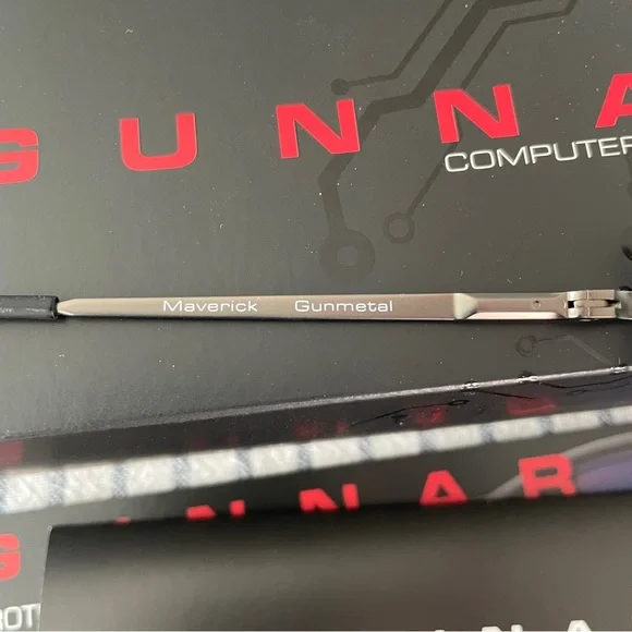 Gunner Maverick Aviator Blue Light Glasses - Picture 6 of 9